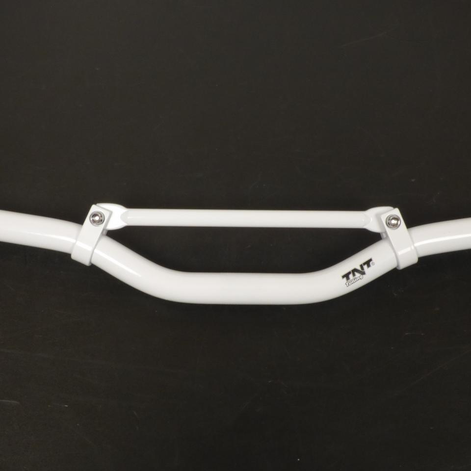 Guidon alu blanc 64cm Ø22mm TNT pour scooter 50 Neuf street naked cross