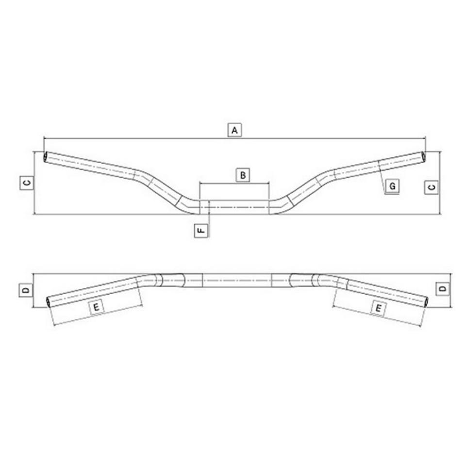 Guidon universel Domino pour Auto Neuf