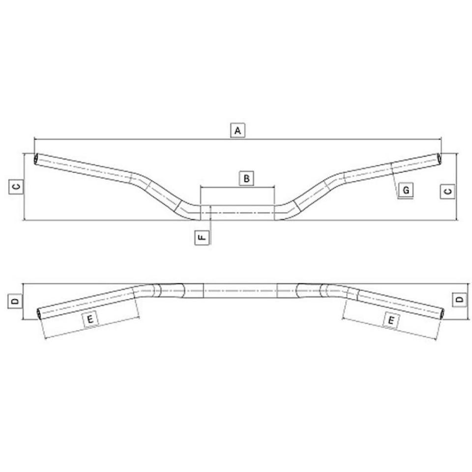 Guidon universel Domino pour Auto Neuf