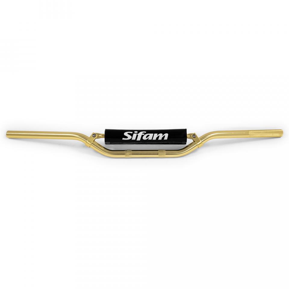 Guidon cross Kyoto Or et mousse noir Sifam Neuf pour moto cross enduro 50 