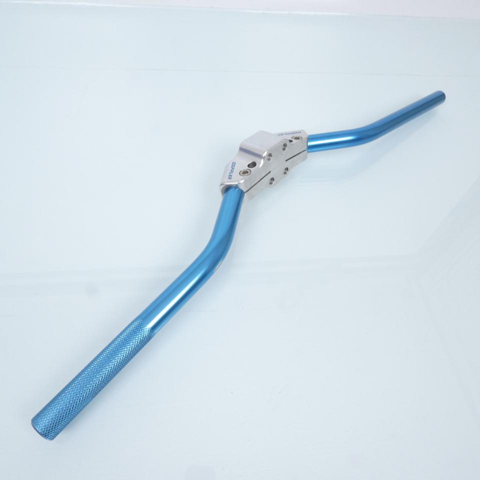 Guidon universel BUFFALO STREET Bleu Ø22mm Doppler pour scooter 50 Neuf