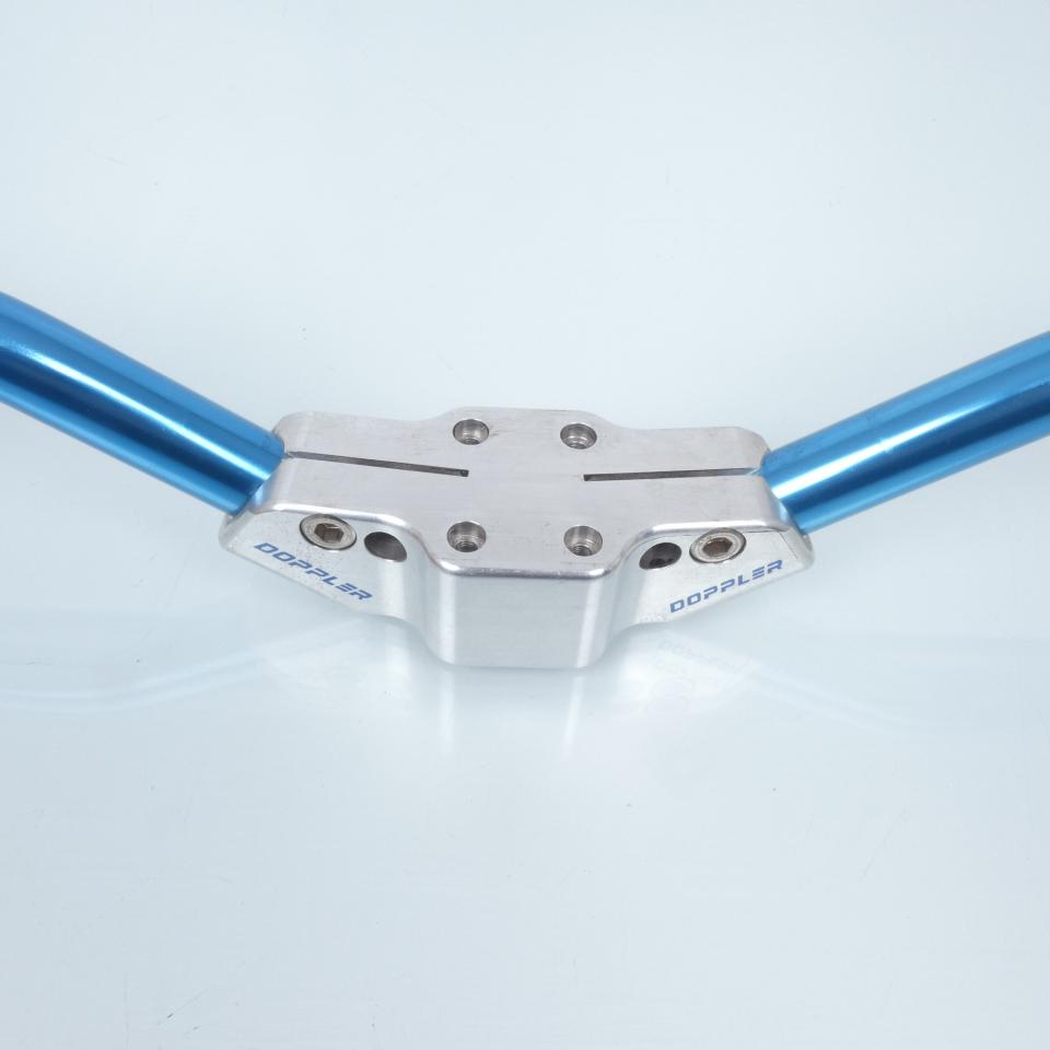 Guidon universel BUFFALO STREET Bleu Ø22mm Doppler pour scooter 50 Neuf