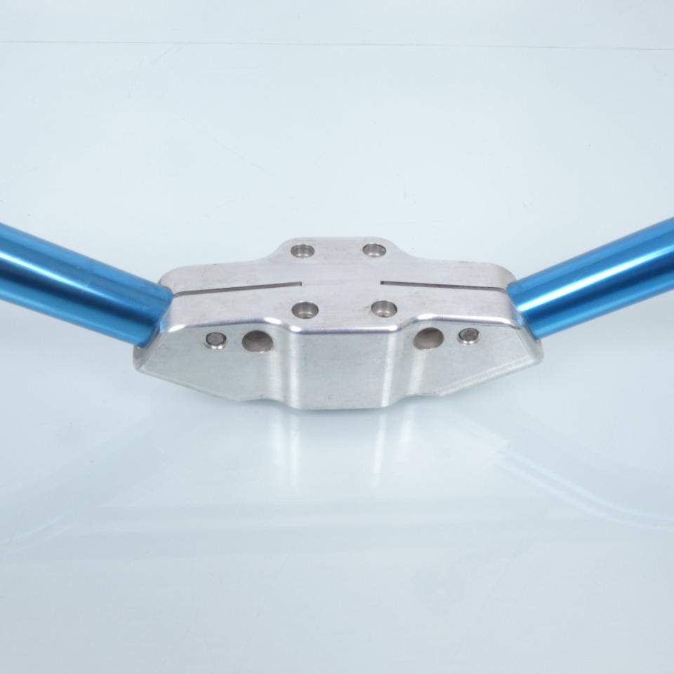 Guidon universel BUFFALO STREET Bleu Ø22mm Doppler pour scooter 50 Neuf