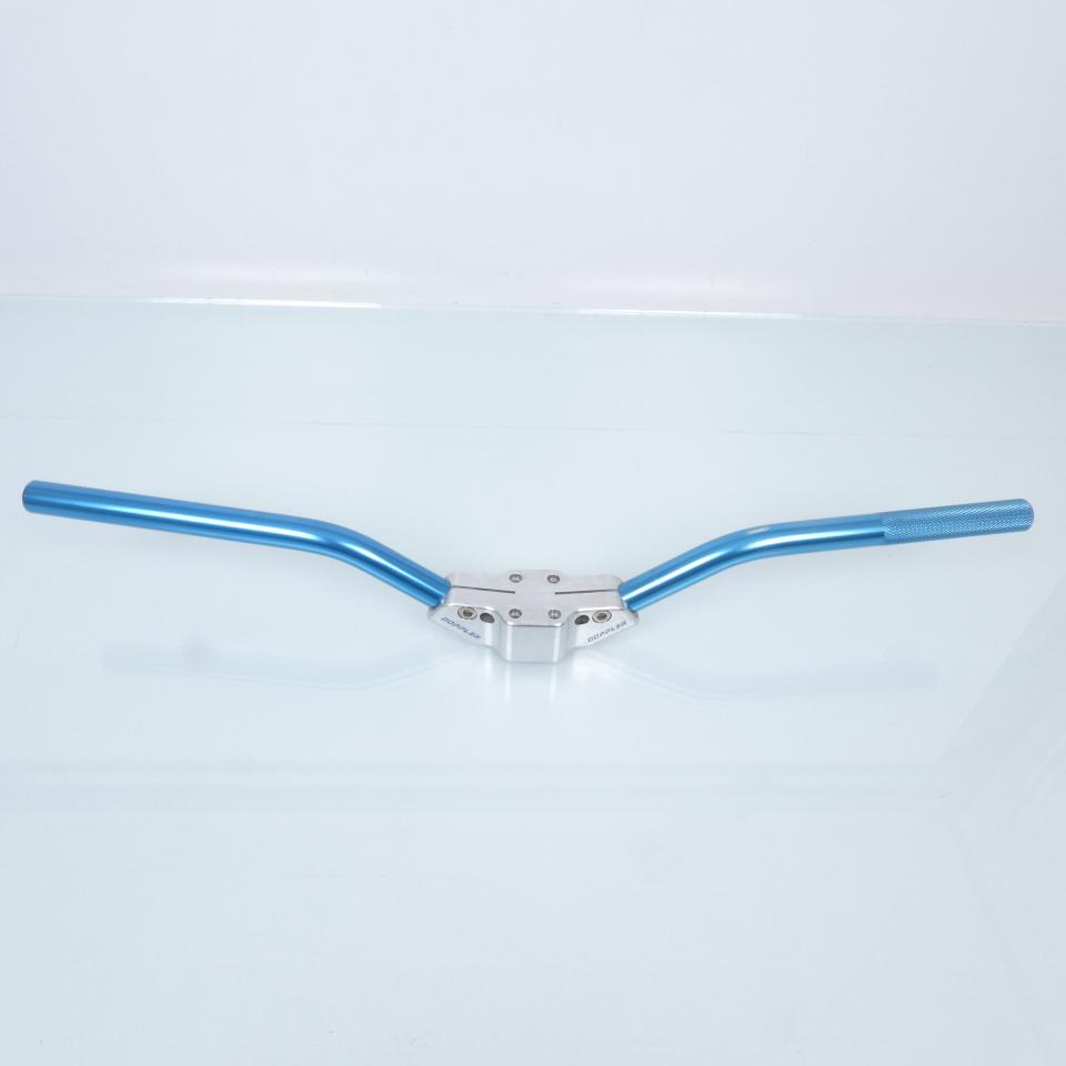 Guidon universel BUFFALO STREET Bleu Ø22mm Doppler pour scooter 50 Neuf