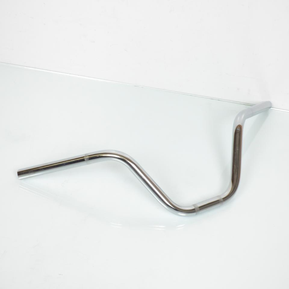 Guidon chromé pour mobylette cyclo MBK 88 Ø22mm L610mm H200mm Neuf