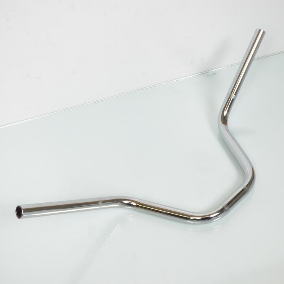 Guidon chromé pour mobylette cyclo MBK 88 Ø22mm L610mm H200mm Neuf