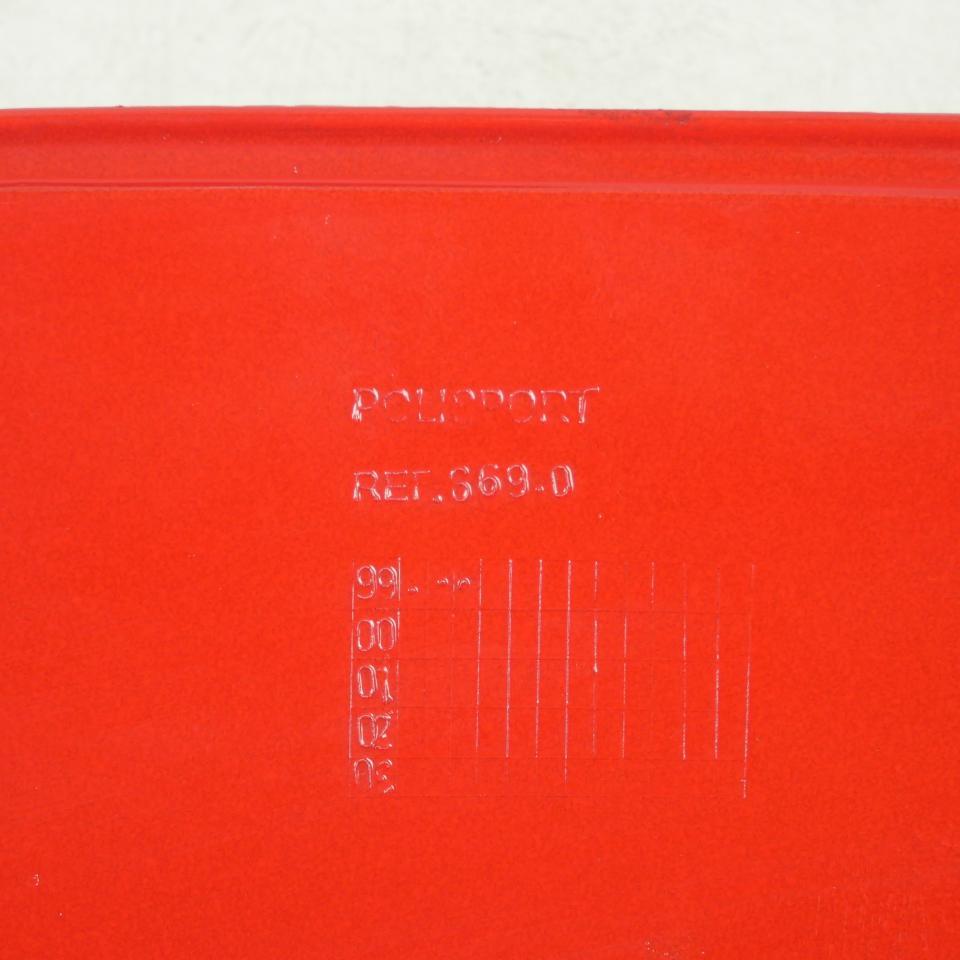 Plaque phare Polisport pour moto Rieju 50 RR 669.0 Rouge SM Neuf