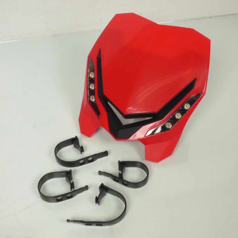 Plaque phare rouge à LED Polisport E-BLAZE 8670800004 Neuf pour moto TT enduro