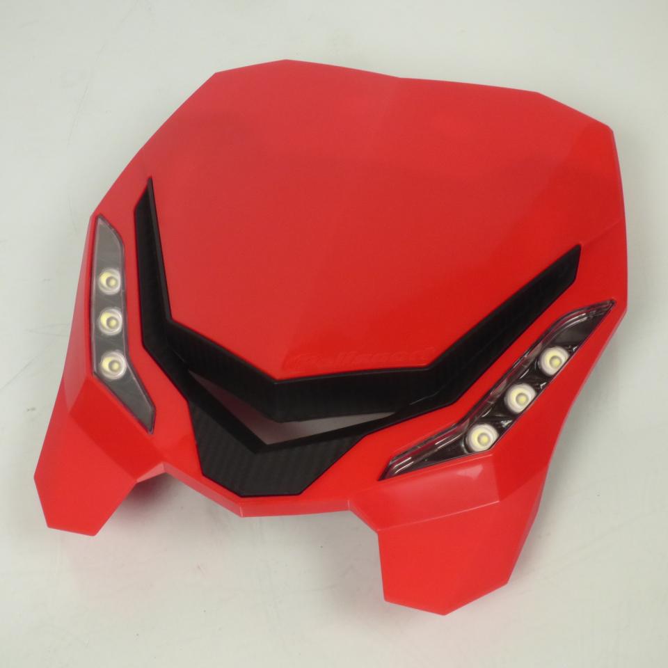 Plaque phare rouge à LED Polisport E-BLAZE 8670800004 Neuf pour moto TT enduro