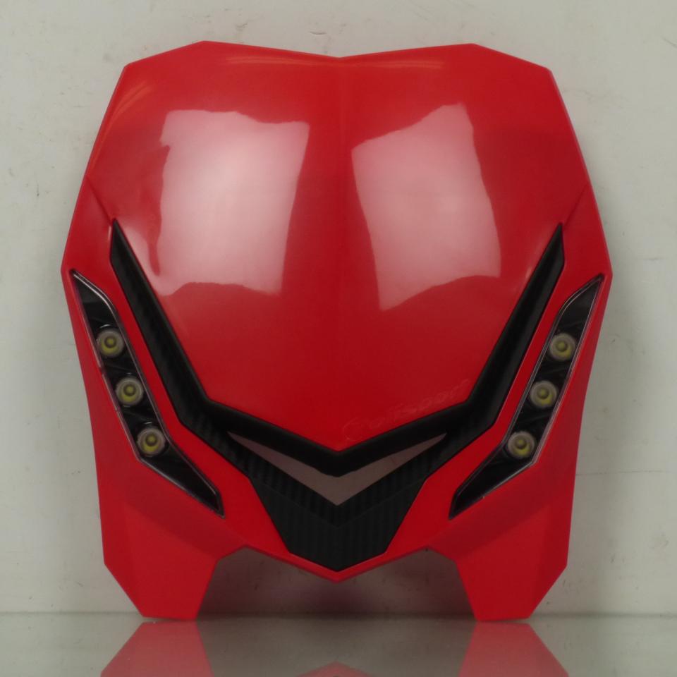 Plaque phare rouge à LED Polisport E-BLAZE 8670800004 Neuf pour moto TT enduro
