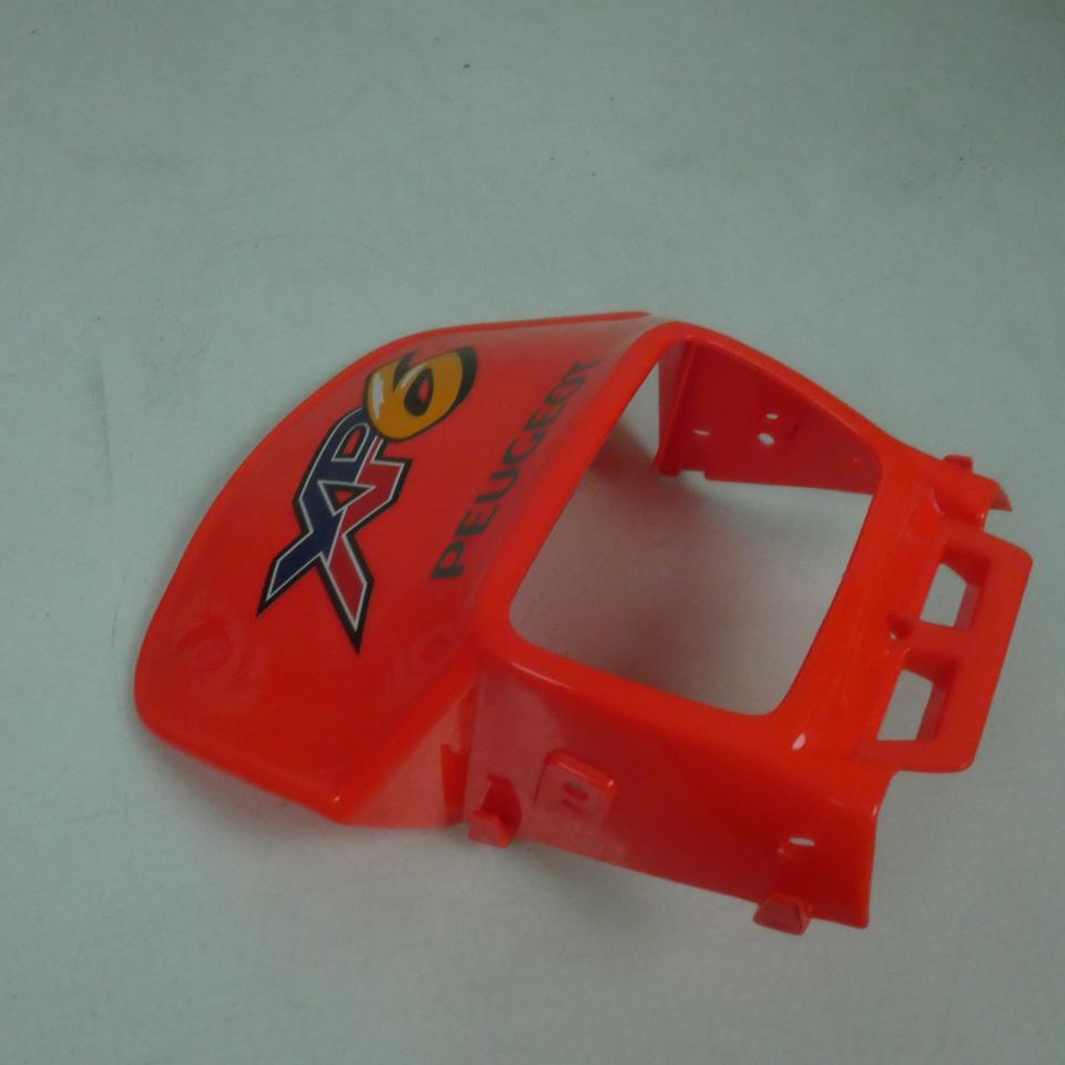Plaque phare pour moto Peugeot 50 XP6 1997 à 2004 669.0 Rouge 753614RT Neuf