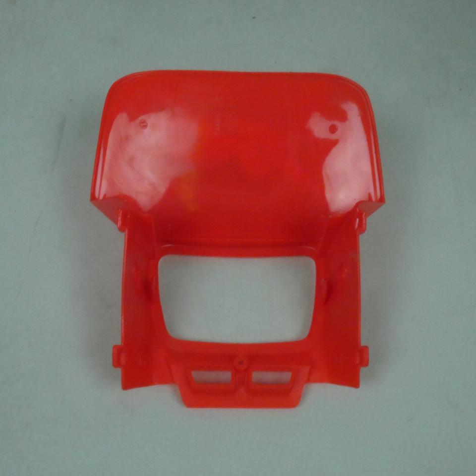 Plaque phare pour moto Peugeot 50 XP6 1997 à 2004 669.0 Rouge 753614RT Neuf