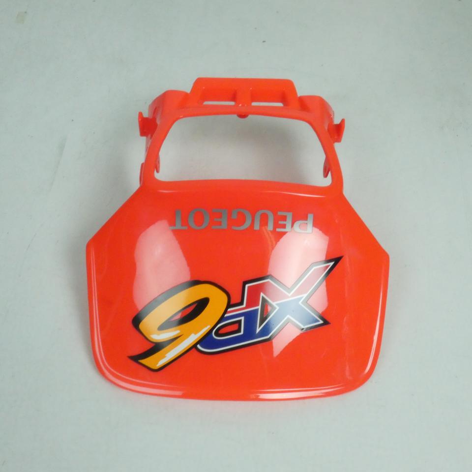 Plaque phare pour moto Peugeot 50 XP6 1997 à 2004 669.0 Rouge 753614RT Neuf