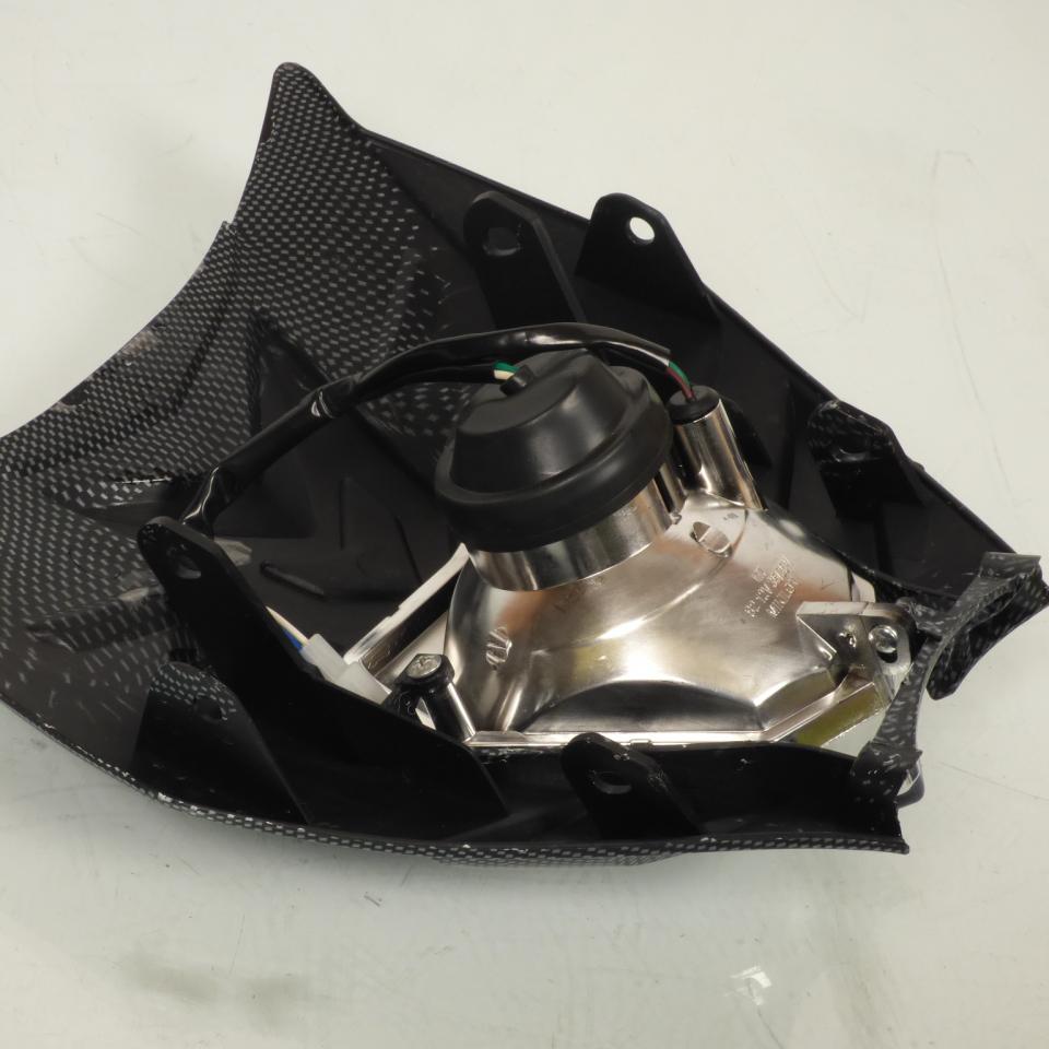 Plaque phare carbone avec optique phare 12V 35/35W One Felix pour moto 50 TT SM