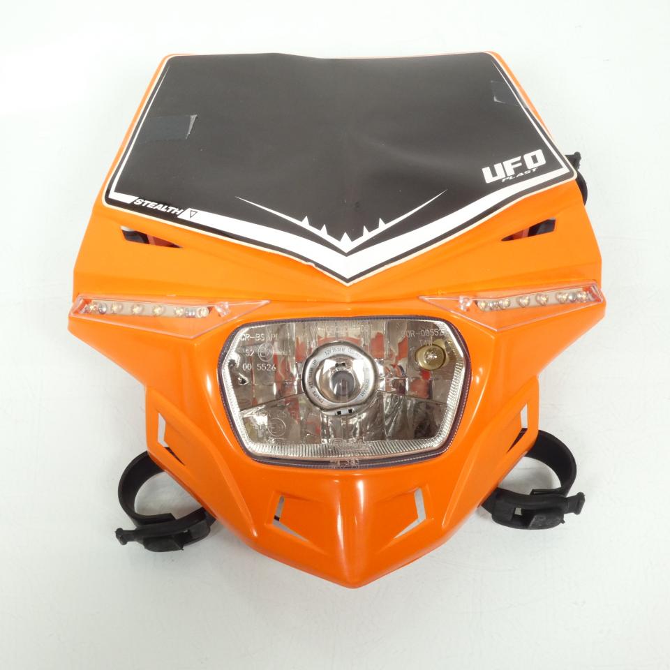 Plaque phare orange UFO pour moto PF01715-127 Neuf en destockage