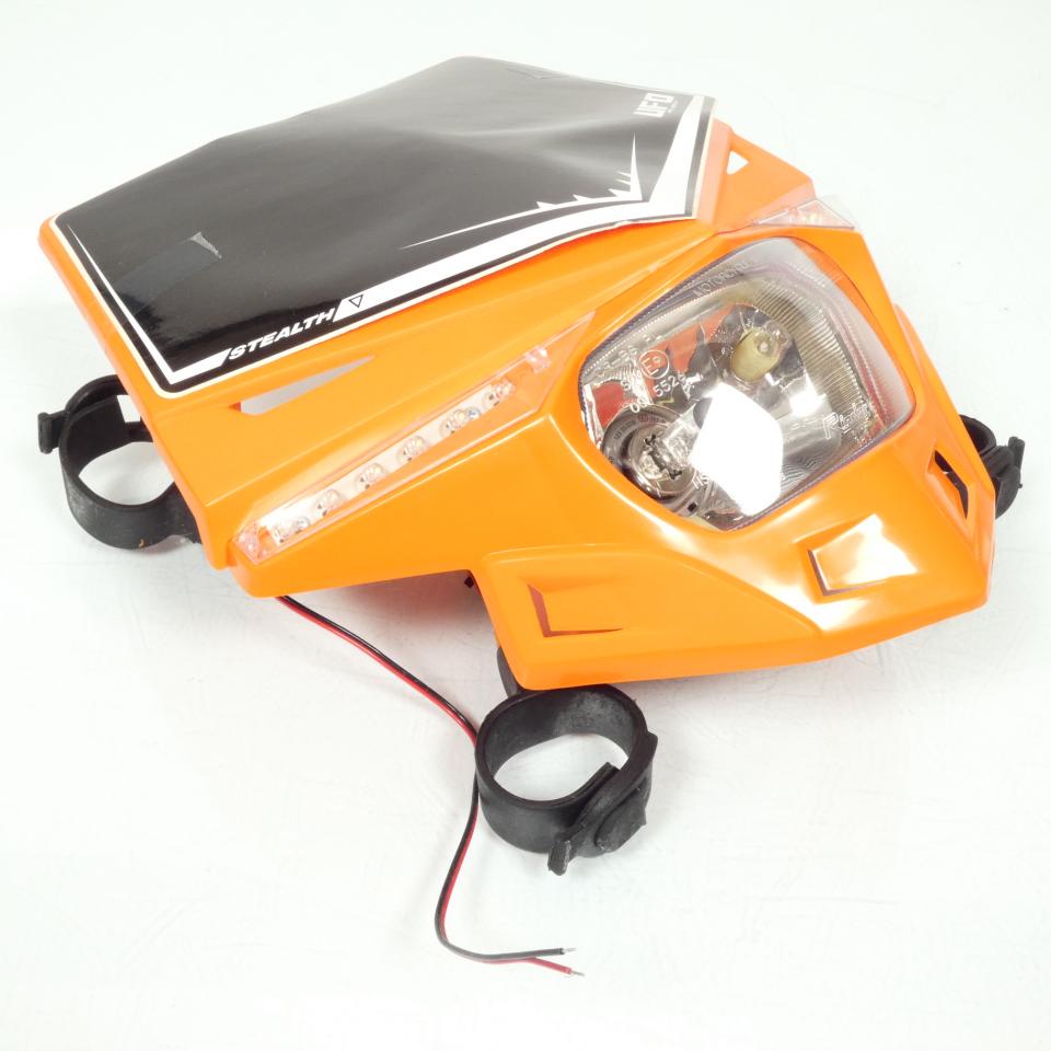 Plaque phare orange UFO pour moto PF01715-127 Neuf en destockage
