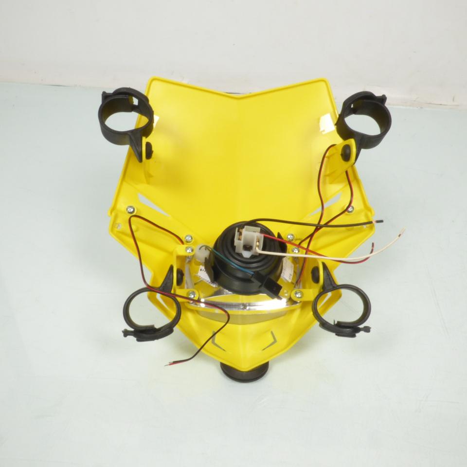 Plaque phare jaune UFO pour moto PF01715-102 Neuf