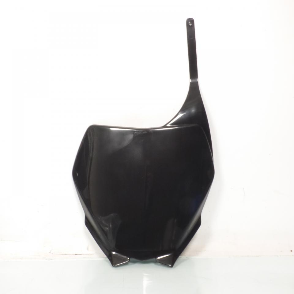 Plaque phare numéro frontale UFO noire pour moto Yamaha 125 YZ Neuf