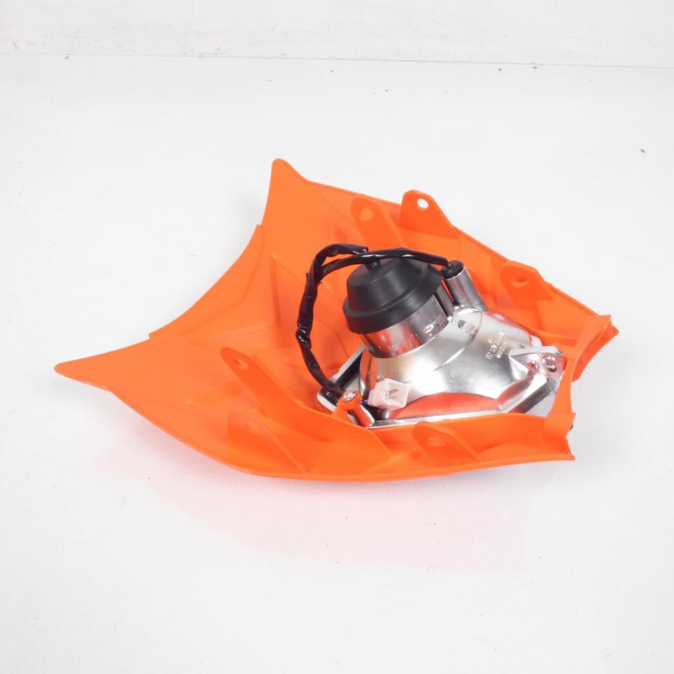 Plaque phare homologué One Felix orange pour moto optique 12V BA20D 35/35W Neuf