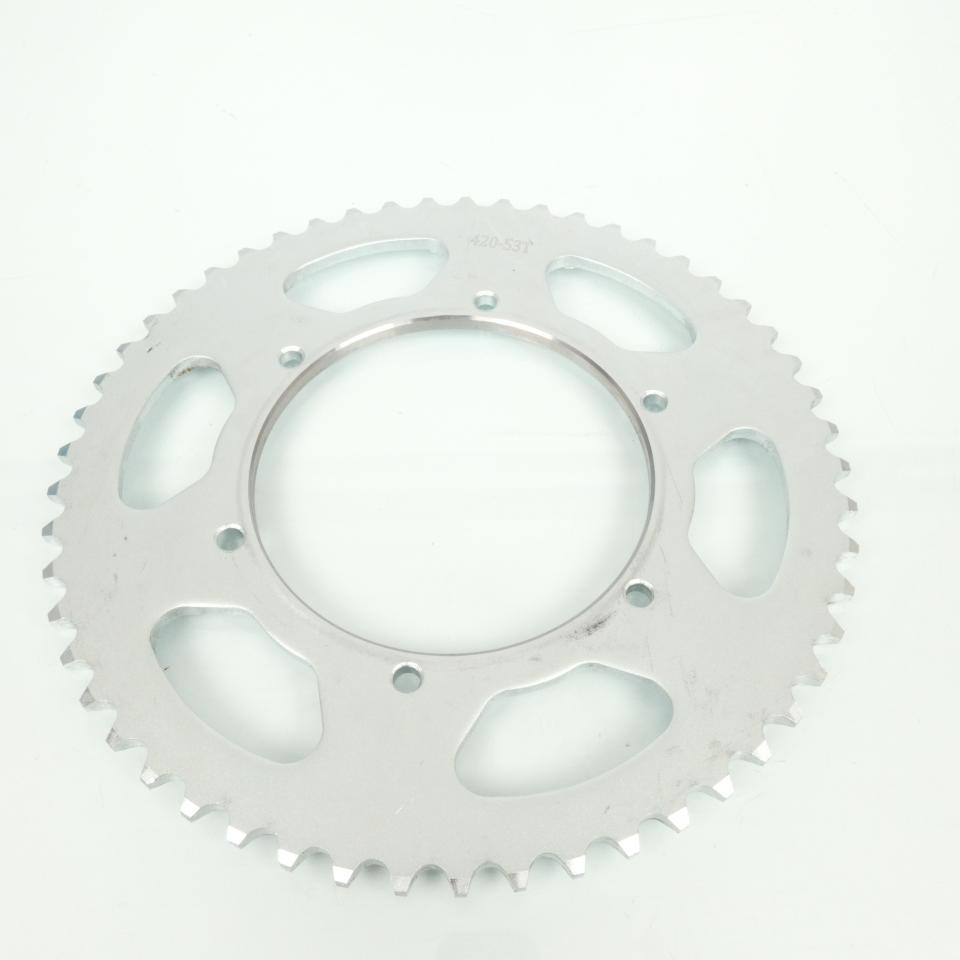 Couronne transmission Teknix pour Derbi 50 Senda Sm X-Treme 53 x 420 Neuf