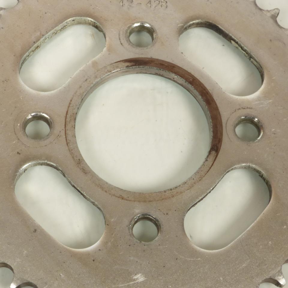 Couronne de transmission 42 dents Pas 428 Ø58mm pour moto Chinois Occasion