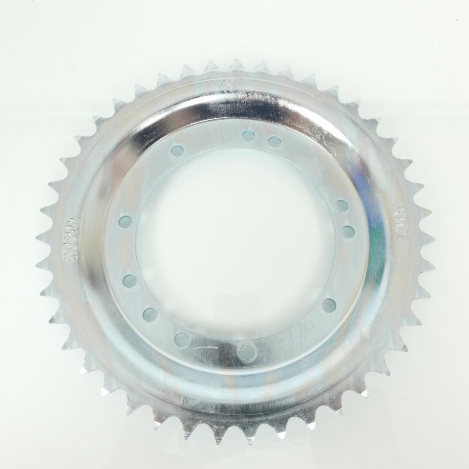 Couronne de transmission Charvin pour Peugeot 103 43 dents pas 415 Ø94 11T Neuf