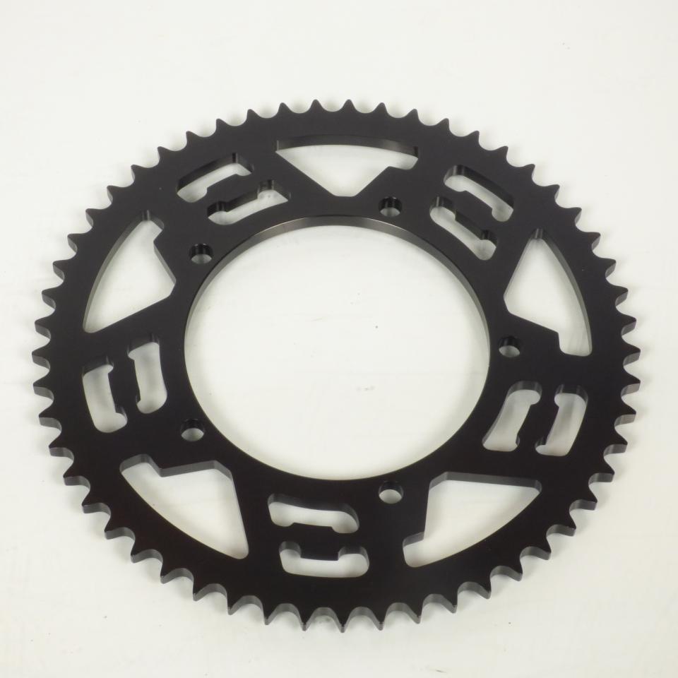 Couronne de transmission alu noir Doppler pour moto Sherco 50 SM 53 dts 428 Ø110