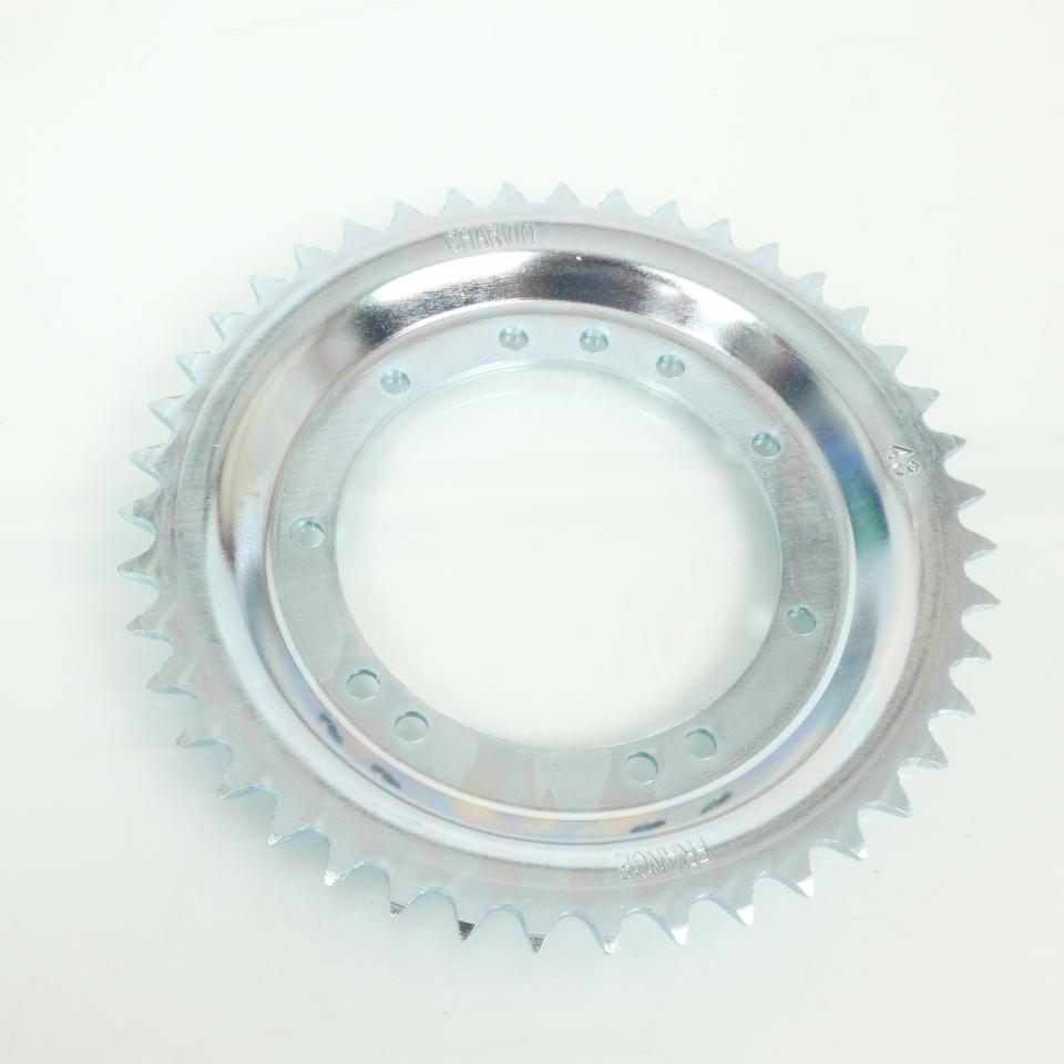 Couronne de transmission Charvin pour Peugeot 103 43 dents pas 415 Ø94 Neuf