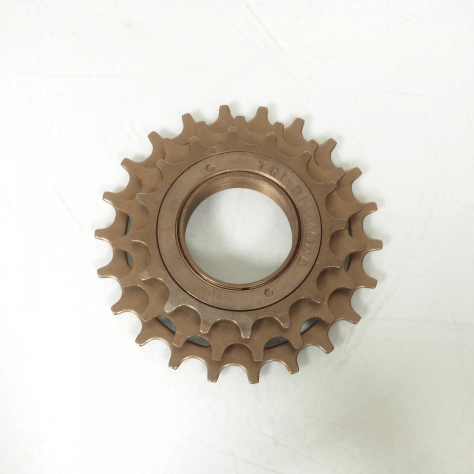 Couronne de transmission RSM pour mobylette 3 Vitesses 16-19-22 dents Neuf