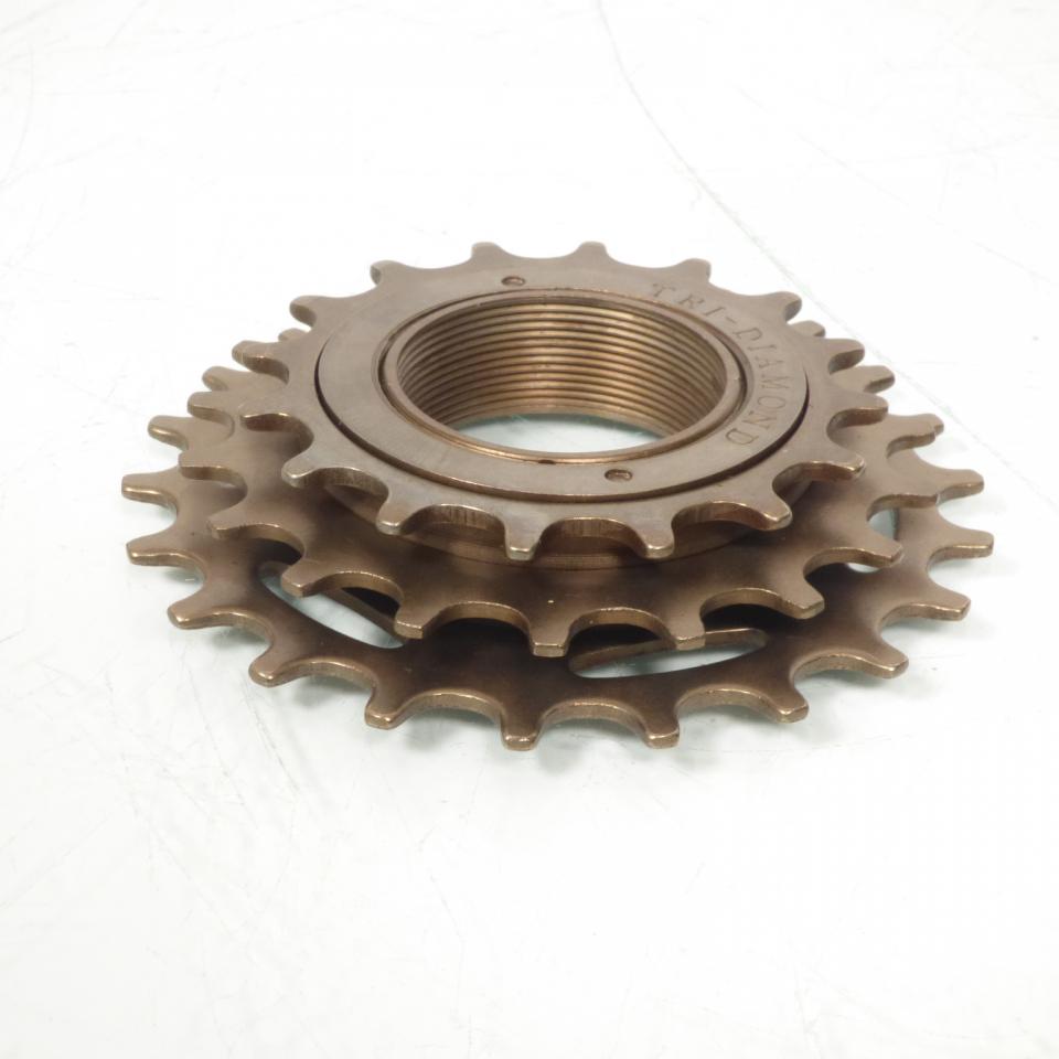 Couronne de transmission RSM pour mobylette 3 Vitesses 16-19-22 dents Neuf