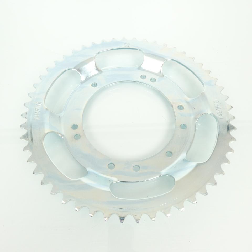 Couronne de transmission Charvin pour Peugeot 103 52 dents pas 415 Ø98 Neuf