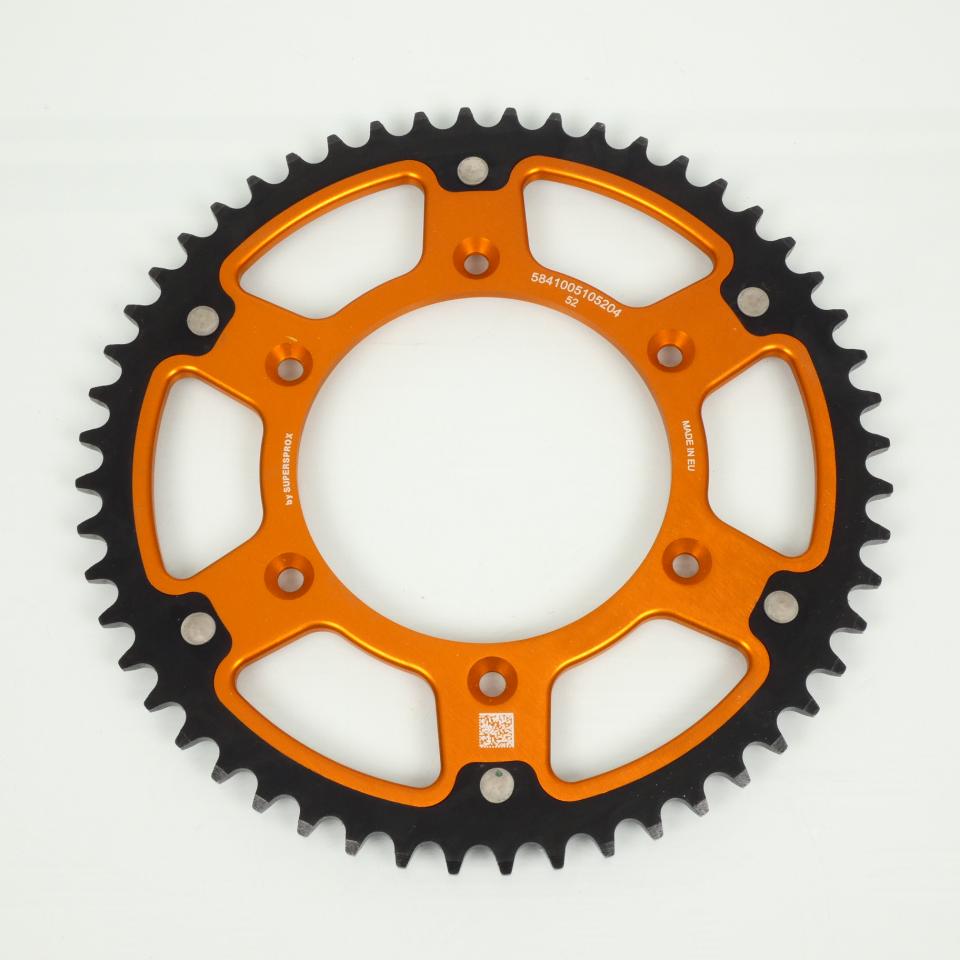 Couronne de transmission SUPERSPROX pour moto KTM 125 EXC 2007 à 2011 Neuf