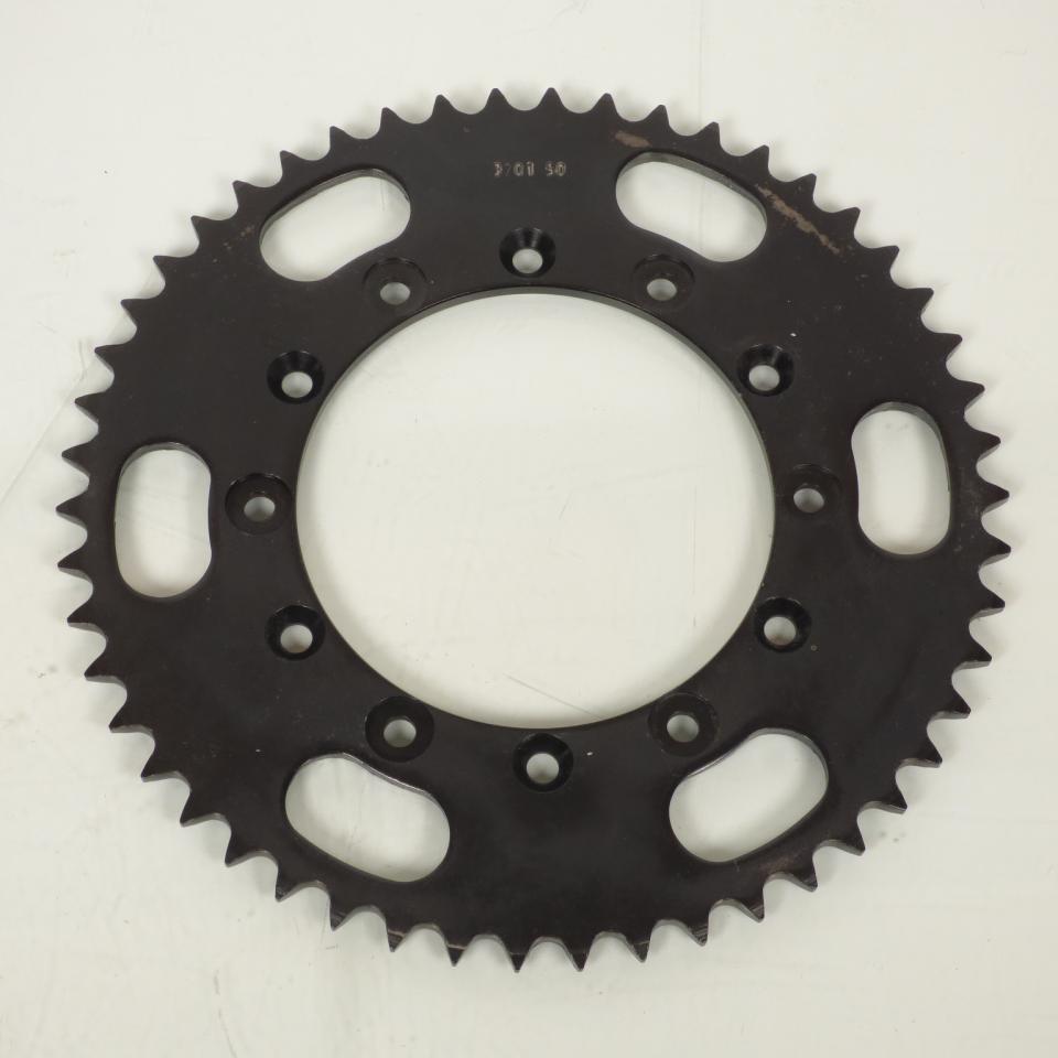 Couronne transmission noire pour moto Honda 250 XR R 1984 à 1985 50 dents P 520