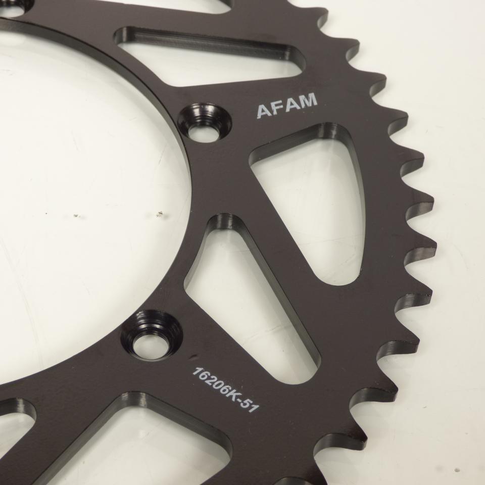 Couronne de transmission Afam 51 dents 520 Ø134mm pour moto Sherco 125 SE 2018