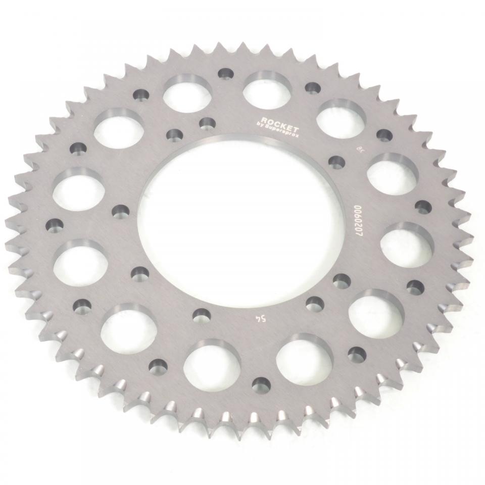 Couronne de transmission Rocket pour moto Kawasaki 80 KX 1986 à 2000 54 dts pas 428 Ø100 anti-boue Neuf