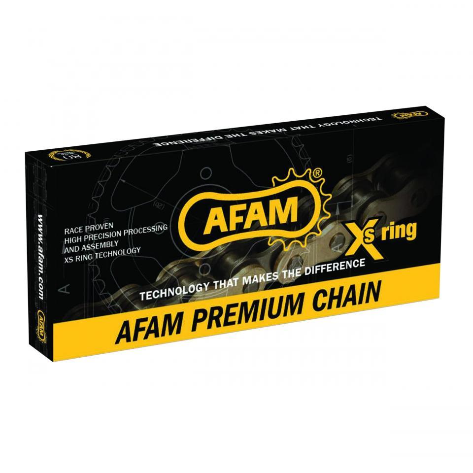 Chaîne de transmission or Afam 140 maillons Pas 420 pour moto A420R1-G 140L