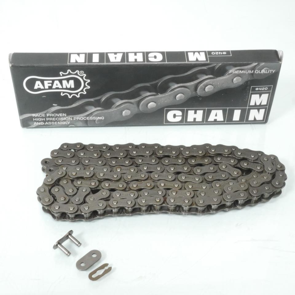 Chaîne de transmission Afam pour moto A420M 136L Neuf