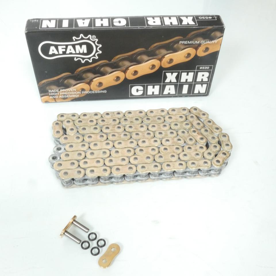 Chaîne de transmission Afam pour moto A530XHR2-G 112L Neuf