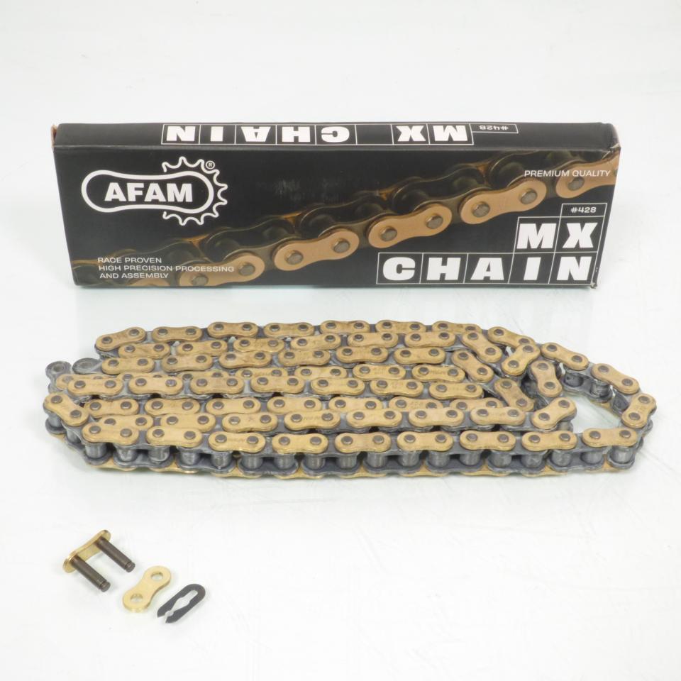 Chaîne de transmission Afam pour moto A428MX-G 136L Neuf