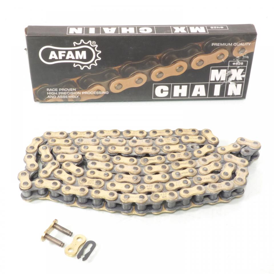 Chaîne de transmission Afam pour moto A428MX-G 118L Neuf