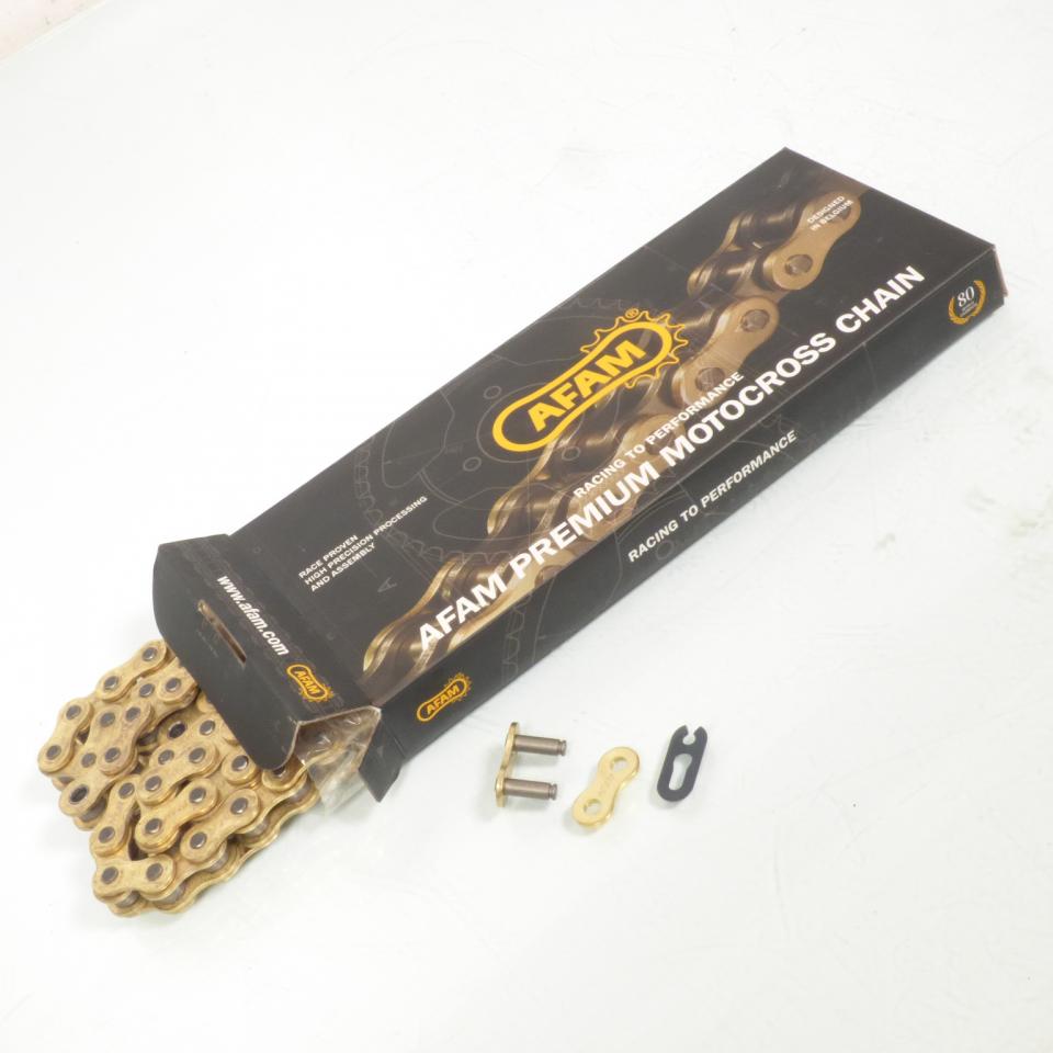 Chaîne de transmission Afam pour moto Beta 125 RR Pas 520 x 114 maillons Neuf
