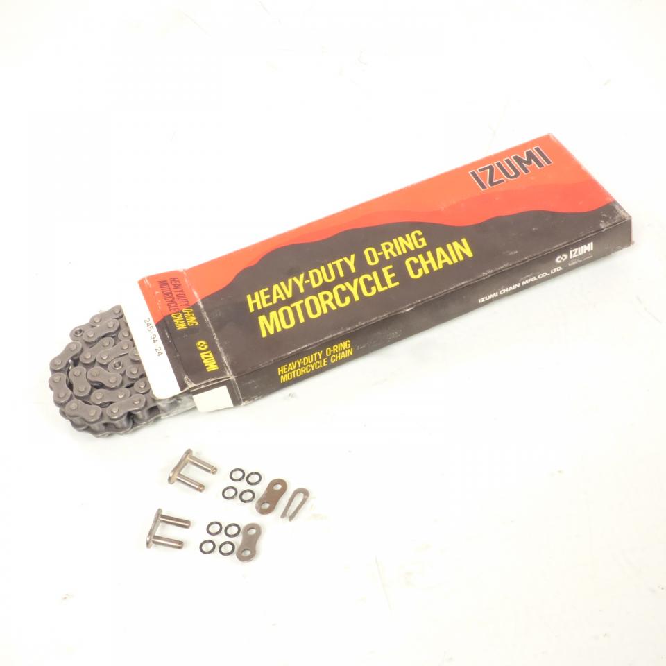 Chaîne de transmission Izumi pour moto ES428SDR-114 Neuf en destockage