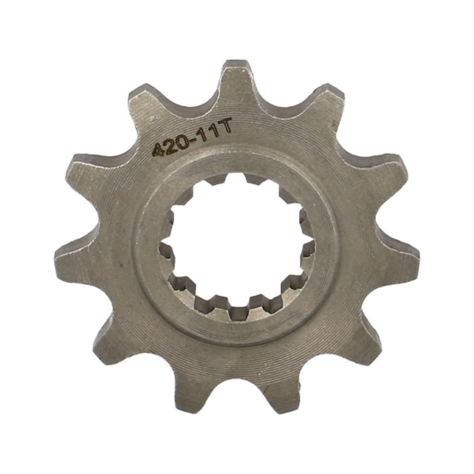 Pignon de sortie de boite Teknix pour Moto Rieju 50 MRT 2009 à 2017 AM6 / 11 dents pas 420 Neuf