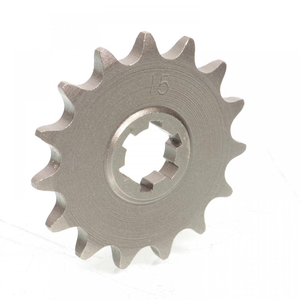 Pignon de sortie de boite Sifam pour moto Suzuki 50 RMX 15 dents pas 420 Neuf