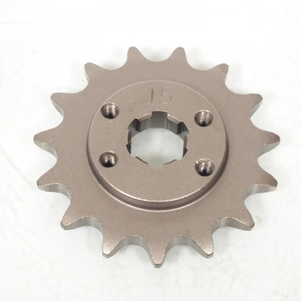 Pignon de sortie de boite Sifam pour moto Derbi 50 Senda R 15 dents pas 420 Neuf