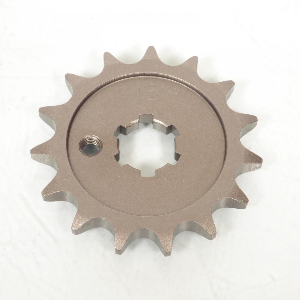 Pignon de sortie de boite Sifam pour moto Kawasaki 80 KX 15 dents pas 428 Neuf