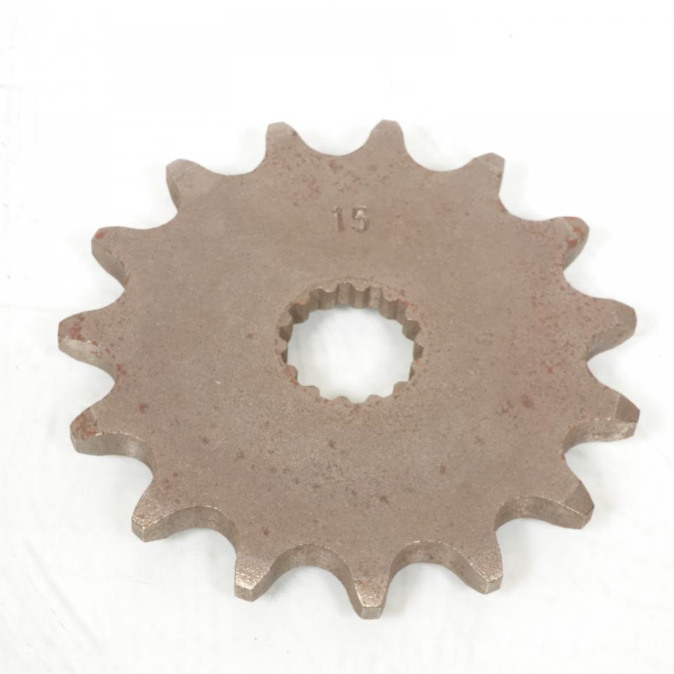 Pignon de sortie de boite Sifam pour moto Yamaha 125 WR 15 dents pas 520 Neuf