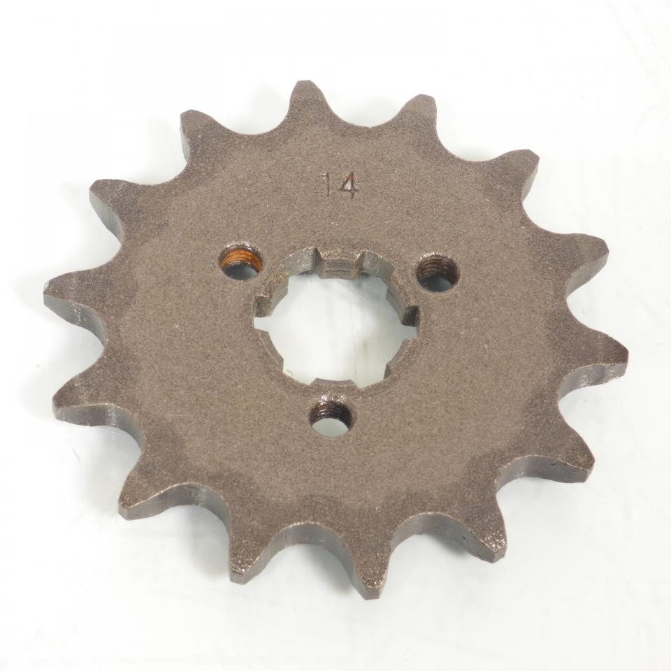 Pignon de sortie de boite Sifam pour moto Kawasaki 125 KX 14 dents pas 520 Neuf