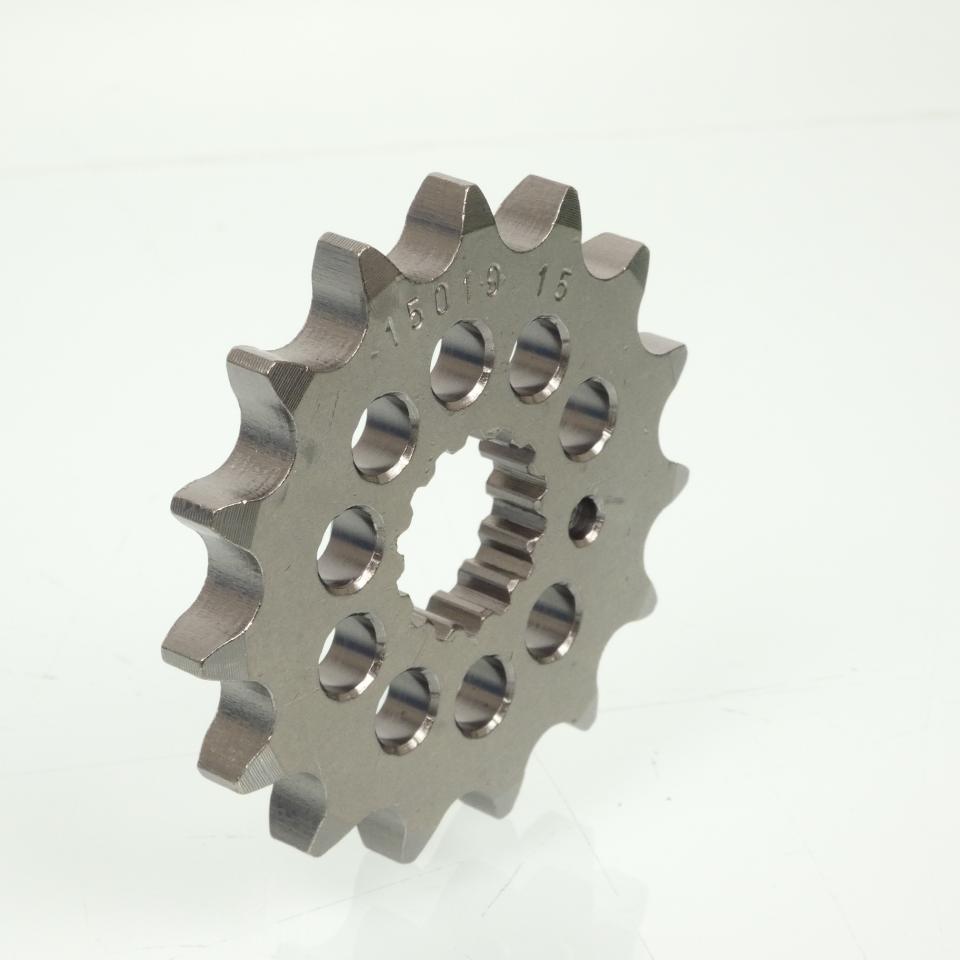 Pignon de sortie de boite Esjot pour Moto Derbi 125 GPR R 2005 à 2008 15 dents pas 428 Neuf