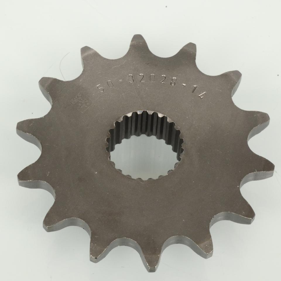 Pignon sortie boite Esjot pour moto Yamaha 600 TTR 50-32028-14 14 dents pas 520